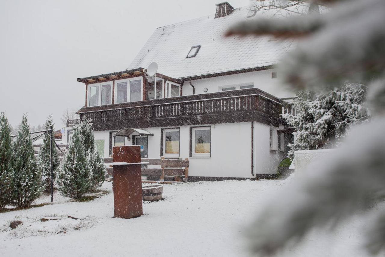 Gemuetliches Ferienhaus Winterberg Bagian luar foto