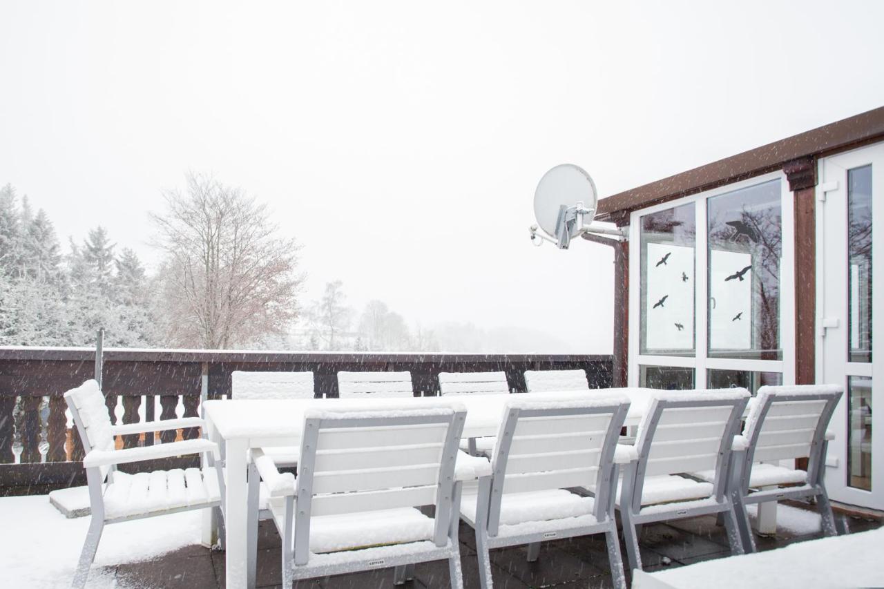 Gemuetliches Ferienhaus Winterberg Bagian luar foto